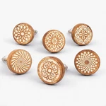 Indianshelf 18 Pack- Boho Knobs- Wood For Cabinets And Drawers- Natural.... Fixed Price $35.19.