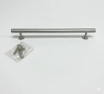 Signature Hardware Diehl 10" Adjustable Round Brass Drawer Pull Brushed Nickel. Fixed Price $12.20.
