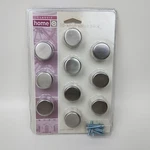 Target Classic Home Satin Nickel Cabinet Drawer Pulls 10-KNOB Value Pack New. Fixed Price $14.99.