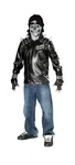 Rubies Dead City Choppers Metal Skull Rider Child Halloween Costume Large 882425. Fixed Price $26.88.