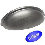 *5 Pack* Cosmas Cabinet Hardware Antique Silver Cup Handles Pulls #783AS. Fixed Price $12.05.