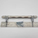 Amerock London 6-5/16" Ctc Bar Cabinet Pull Satin Nickel Chrome BP36650G1026. Fixed Price $30.33.