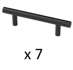 Pack Liberty Solid Bar 3 76 Mm Matte Black Cabinet Drawer Pull Handle. Fixed Price $21.99.