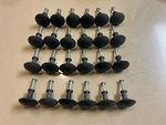 Ikea Hemnes Knobs With Screws ( Set Of 12) Part # 117615. Fixed Price $19.99.
