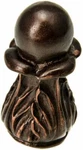 Acanthus Oil Rub Bronze Large Knob Renaissance Style. Fixed Price $12.95.