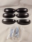 Liberty Hardware Drawer Door Pull Set Of Metal 3" Dual Mount Cup 64MM Cocoa. Fixed Price $18.98.