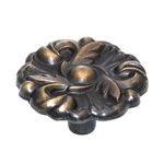 Amerock Provincial Antique English 1-1/2" Floral Cabinet Knob Pull BP593-AE. Fixed Price $6.13.