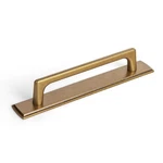Goo-ki Antique Brass Cabinet Pulls 5" Backplate Drawer Handles 128MM Hole 2-PACK. Fixed Price $54.58.