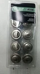 1-3/8 Inch Round Metal Satin Nickel Cabinet Door Knobs 10 Pack #418 S2. Fixed Price $29.99.