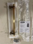 Amerock BP36683BGLG10 Overton Brushed Gold/satin Nickel 6-5/16 In. Bar Pull. Fixed Price $15.38.