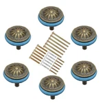Corasays Antique Bronze Ceramic Cupboard Pulls Handles Wardrobe Drawer.... Fixed Price $22.91.