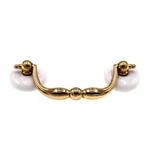 Belwith Keeler Betsy Ross Solid Brass 3" Ctr Drawer Bail Pull Handle A45. Fixed Price $10.90.