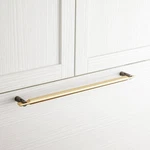 Signature Hardware 453340 18" Masella Solid Brass Appliance Pull, Brushed. Fixed Price $87.00.