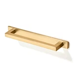 Tunny 10 Pack Square Solid Cabinet HANDLES-5"/128MM Screw Spacing Brushed Champa. Fixed Price $105.62.