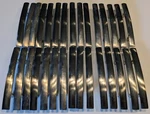 Amerock Cyprus 3" Nickel Finish Contemporary Cabinet Handle Pulls, Lot Of 30. Fixed Price $37.00.