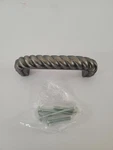 Betsy Fields Design Arch Pulls Lot Of 12 Silver 3 Center Cabinet Drawer. Fixed Price $33.09.