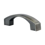 Bow Arch Style 3" Antique Nickel Kitchen Cabinet Dresser Pull Handle P252876AN. Fixed Price $8.66.