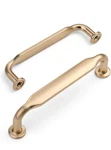 Amerdeco 10 Pk Brushed Brass Cabinet Pulls 3-3/4 Inch (96MM) Drawer ZH0051. Fixed Price $8.50.