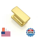 Knobwell 20 Pack Brushed Gold Solid Cabinet Knobs 1.5 Inch Single Hole Kitchen. Fixed Price $46.97.