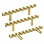 Haidms 10 Pack 3 Inch Cabinet Handles Gold Stainless Steel Kitchen Drawer P.... Fixed Price $25.02.