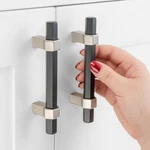 Askano 5 Pack 3 Inch Hole Centers Black And Nickel Cabinet Pulls Matte. Fixed Price $41.02.