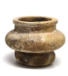 Large Ancient Roman Glass Medicine Cosmetics Pot Cup Circa 1ST Century Ad. Fixed Price $105.00.