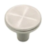 (10-PACK) 1-1/4" Venue Pillowed Knob Satin Nickel. Fixed Price $37.76.