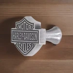Harley-davidson Bar & Shield Pull Knob Antique Pewter Finish New #HDL-10110. Fixed Price $16.00.