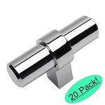 *20 Pack* Cosmas Cabinet Hardware Polished Chrome Euro Bar Pull Knob #181CH. Fixed Price $55.42.
