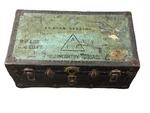Antique WW1 Us Army Military Soldier Lieutenant Steamer Trunk 170TH Infantry. Fixed Price $704.00.