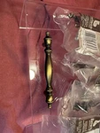 10 Belwith Hardware Antique Brass 3"CC Decorative Cabinet Pull P747 (68). Fixed Price $20.00.