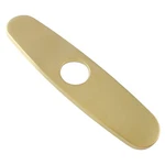 Bivethoi Sink Faucet Cover 10 Inch Deck Plate, Brushed Gold. Fixed Price $10.44.