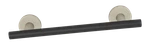 Alno A9420-8-MN/MB Vita Bella Towel Bar Knurled 8" Nickel/matte Black. Fixed Price $103.96.