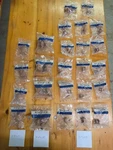 29PCS Rockler Cherry Wood Round Cabinet Knobs 1", 1/2" & 1.6", New, Packaged.. Fixed Price $19.00.