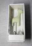 Pottery Barn Kids Ceramic Giraffe Wall Hook 7 Nursery Decor New W/ Hardware. Fixed Price $21.95.