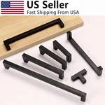 10PCS Stainless Steel Drawer Knobs Matte Black Cabinet Pulls Home Decor Hardware. Fixed Price $22.45.