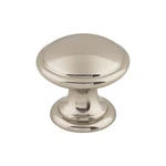 Rounded 1/4" Diameter Cabinet Knob Polished Nickel - Hardware. Fixed Price $9.14.