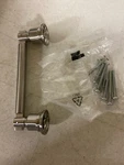 Brizo 699176-NK Invari 4.25" Center Cabinet Pull Luxe Nickel. Fixed Price $22.52.