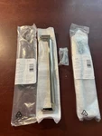 Lot Of 2 Amerock BP37487PN Balon Smooth Cabinet Pull 8-13/16 *read Polish Nicke. Fixed Price $26.99.