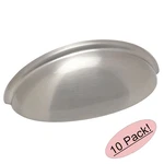 *10 Pack* Cosmas Cabinet Hardware Satin Nickel Cup Pulls #783SN. Fixed Price $26.50.