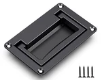 Zinc Alloy Recessed Pull Handle Container Black Flush Lift Do.... Fixed Price $28.99.