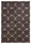 Traditional Dark Grey Hand-knotted Oriental Carpet 4'0" X 5'10" Area Rug. Fixed Price $483.40.
