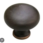 15PC Style Selections 1.2" Aged Bronze Mushroom Traditional Cabinet Knobs. Fixed Price $7.95.