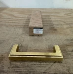 Baldwin 4426044BIN Raised 4" Center To Handle Cabinet Pull *read*. Fixed Price $26.99.