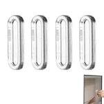 Iensen 4 Pcs Clear Self-adhesive Recessed Finger Pulls Oval Transparent. Fixed Price $10.48.