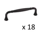 *18* Richelieu Candiac 5-1/16 In. Brushed Oil-rubbed Bronze Curved Bar Pull. Fixed Price $59.99.