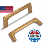 Lardmon 20 Pack Antique Brass Modern Cabinet Pulls 3.75 INCH(96MM) Hole Center. Fixed Price $52.85.