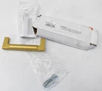 Restoration Hardware 4" Corbyn Pull Lacquered Burnished Brass Finish. Fixed Price $29.99.