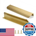 Sunlithor Edge Finger Tab For Cabinets Kitchen Concealed Drawer Pulls. Fixed Price $201.39.