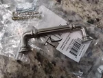 Top Knobs TK322 Reeded 3-3/4" Center Handle Cabinet. Fixed Price $9.99.